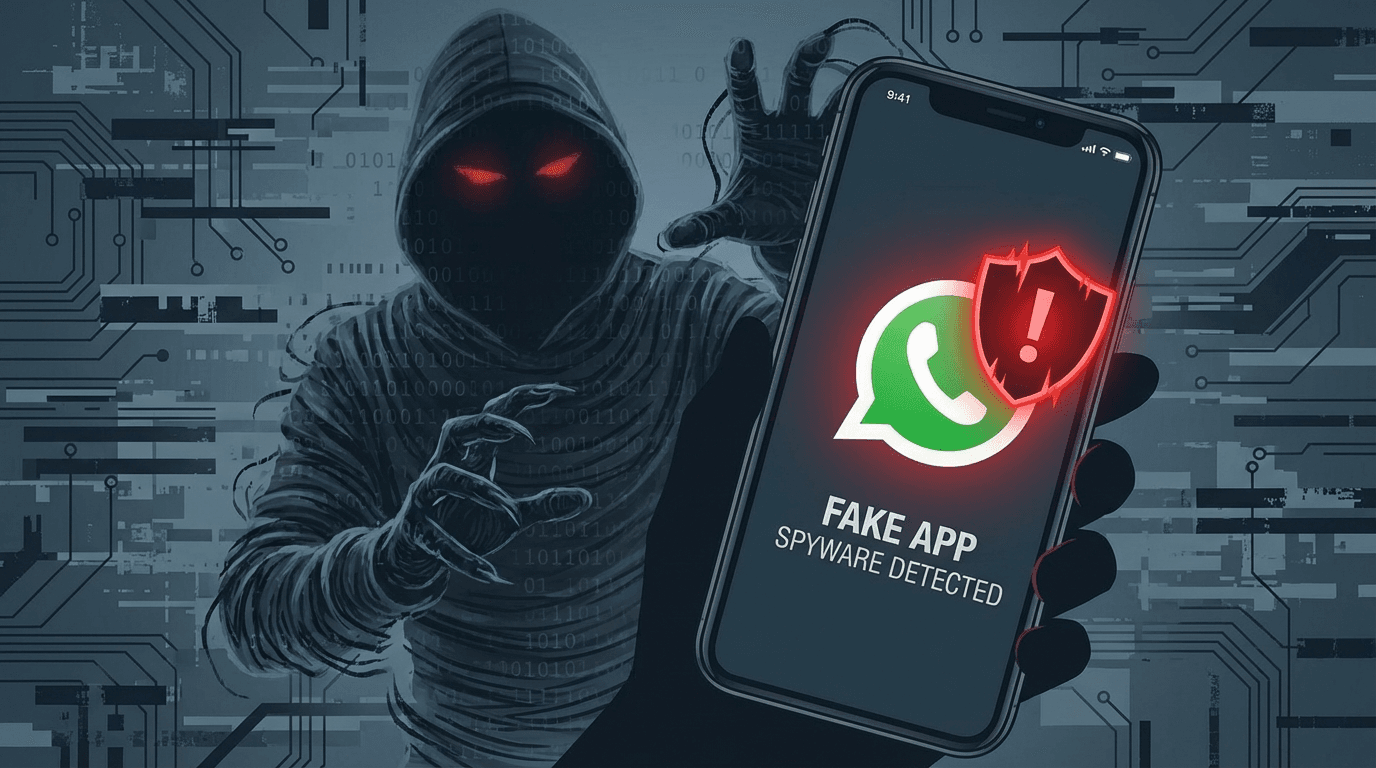 WhatsApp fake app spyware
